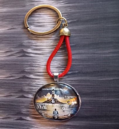 Numerological amulet (keychain)